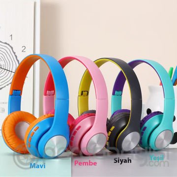 ALLY 66BT Kulaküstü Bluetooth 5.0 Kablosuz Kulaklık Macarons