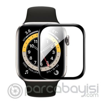 Apple Watch 7-8 41mm 3D PMMA Kavisli Full Cam Ekran Koruyucu PET