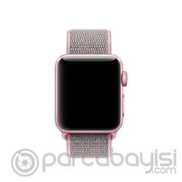 Ally Apple Watch 7-8 41mm 6-5-4 40mm Nylon Loop Spor Kayış Kordon 3-2-1 38mm