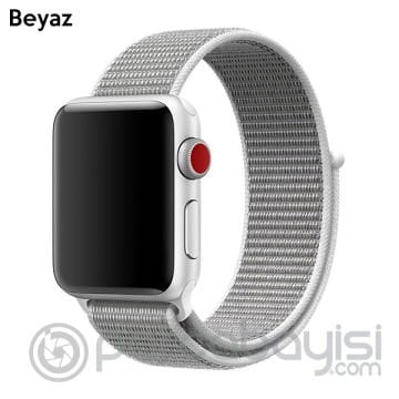 Ally Apple Watch 7-8 41mm 6-5-4 40mm Nylon Loop Spor Kayış Kordon 3-2-1 38mm