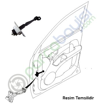 Kia Rio Arka Kapı Açma Gergisi Sağ Orjinal | 794901W000