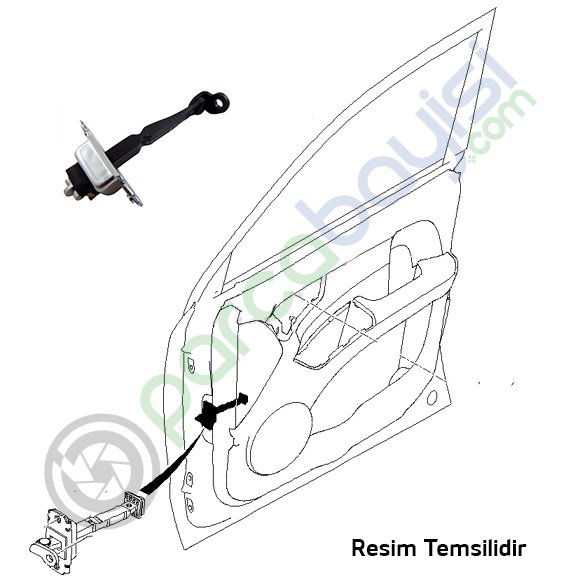 Kia Soul Arka Kapı Açma Gergisi Orjinal | 794902K000