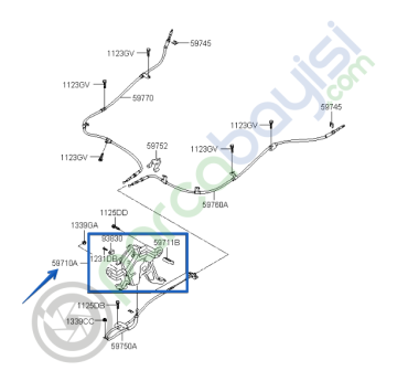 Park Fren Pedalı Orjinal | 597102P500