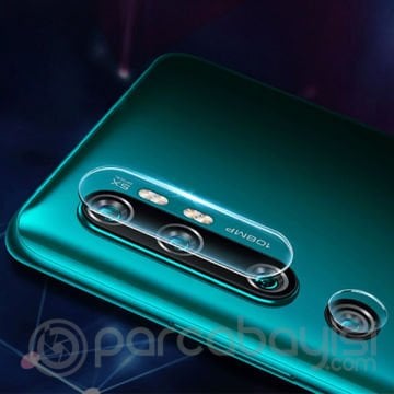 Xiaomi Mi Note 10-CC9 Pro Tempered Kırılmaz Kamera Koruyucu Cam