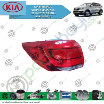 Kia Sportage Stop Lambası Sol Orjinal | 924013W510