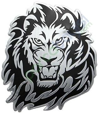 Aslan 3D Dekoratif Sticker Lıon 3D Sticker