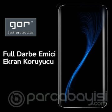 Gor iPhone SE3-SE2 İPhone 8-7 Full Darbe Emici Ekran Koruyucu 2 Adet Set