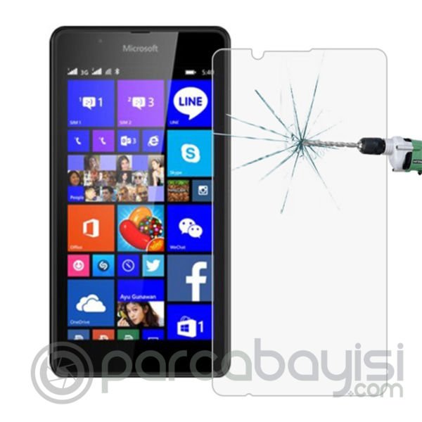 Microsoft Lumia 540 Tempered Kırılmaz Cam Ekran Koruyucu