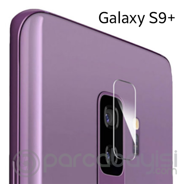 Ally  Galaxy S9+ Plus Tempered Kamera Lens Koruma Camı