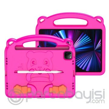 Dux Ducis Panda iPad Pro 11 (2018-2020-2021) iPad Air 4-5 Kılıf Çocuk Shockproof Standlı Taşınabilir