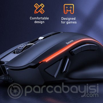 Baseus GAMO 9 Keys Programming Gaming Mouse-Oyuncu Mouse