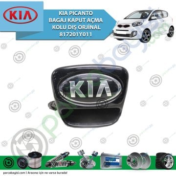 Kia Pıcanto Bagaj Kaput Açma Kolu Dış Orijinal | 817201Y011