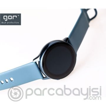 Gor Samsung Watch Active 2 44MM Darbe Emici Ekran Koruyucu 2 Adet Set