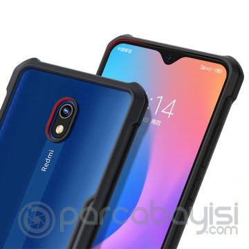 Xiaomi Redmi 8A Shok Absorption PC+TPU Darbe Emici Kılıf