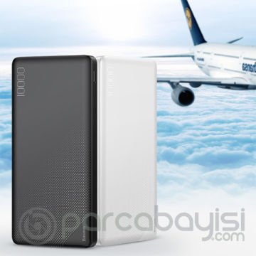 Baseus Mini Cu 10000mah Harici Şarj Power Bank Çift Usb Çıkışlı