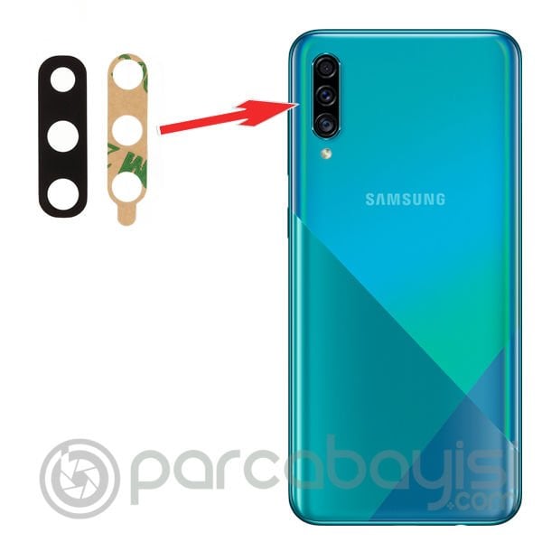 Samsung Galaxy A30s A307F Kamera Lens Camı