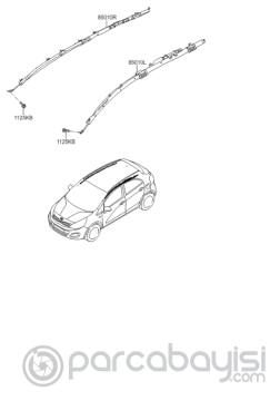 Rio Yan Air Bag Sağ Orjinal | 850201W000