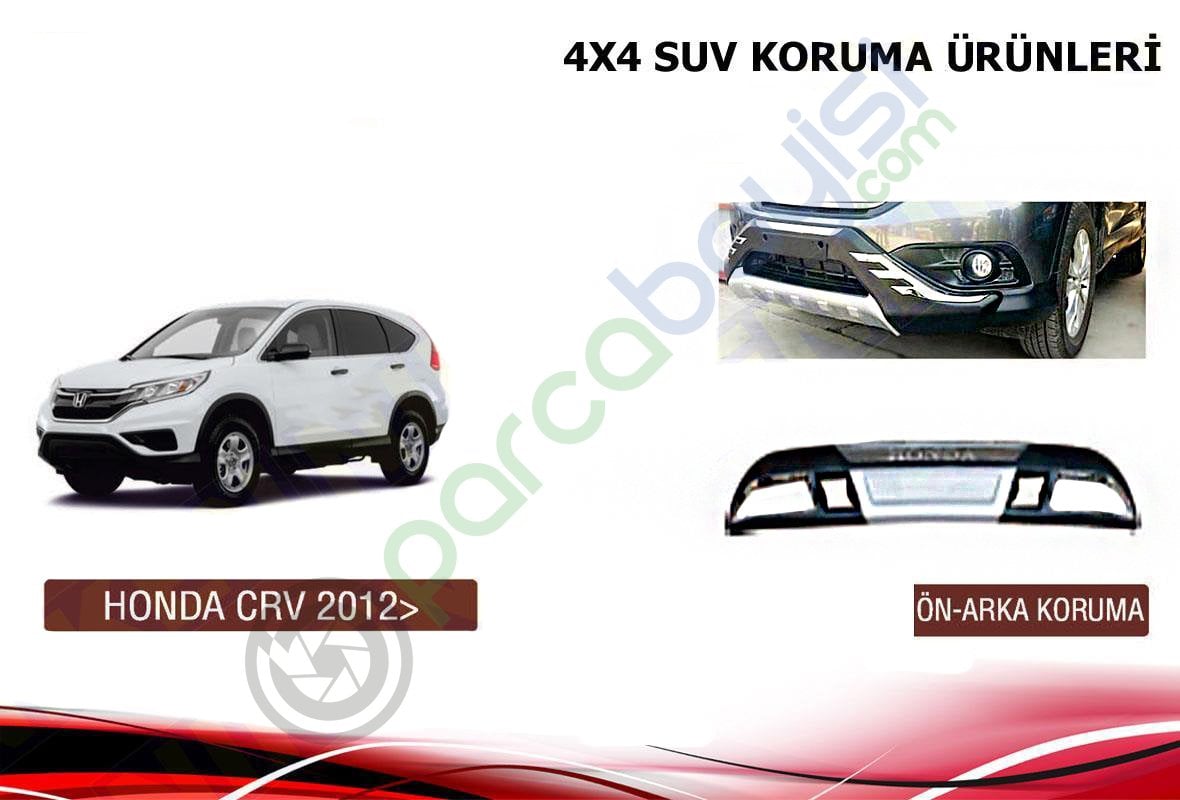 Honda Crv 2012 > Ön - Arka Koruma (Hd-Bt-006-007)