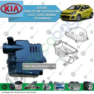 Kia Rio Hava Filtre Kutusu Komple (2014-2017) Orjinal | 281101W400