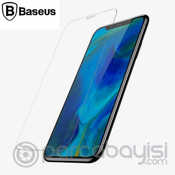 Baseus İPhone 11 Pro- X-Xs 0.3mm Full Kırılmaz Cam Ekran Ekran Koruyucu