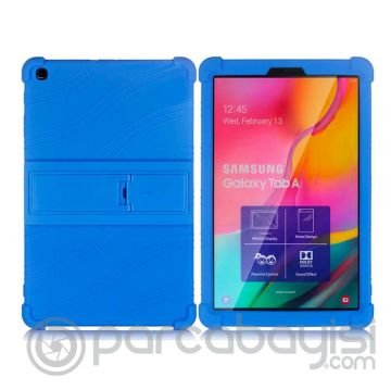 Ally SM Galaxy Tab A7 Lite T220-T225 Kılıf Standlı Silikon Kılıf