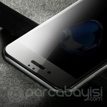 KUULAA İPhone 7-8 Plus Anti-Spy Gizlilik 3d Full Kırılmaz Cam Ekran Koruyucu