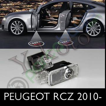 Peugeot Rcz Araca Özel Kapı Logo Aydınlatma