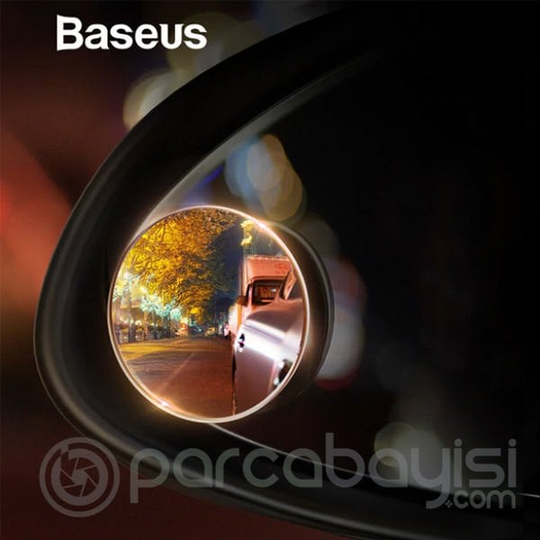 Baseus full view-Vision 2 Adet Mini Geri Görüş Aynası,Kör Nokta Aynası