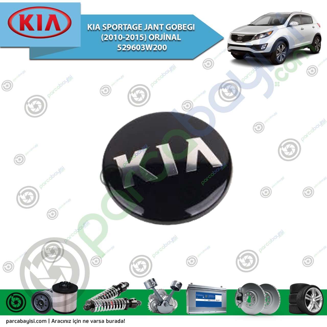 Kia Sportage-Ceed Jant Gobegı (2010-2015) Orjinal | 529603W200