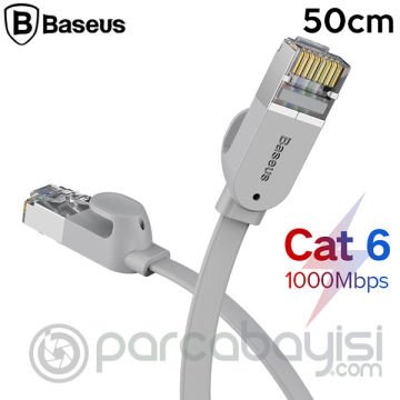 Baseus high Speed Six types of RJ45 Gigabit Ethernet kablosu (round cable)0.5m