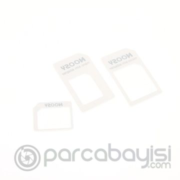 Noosy Nano Ve Micro Sim Kart Adaptörü