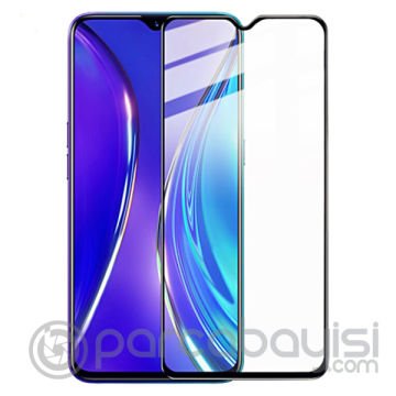 OPPO Realme X2-XT-K5 3D Full Tempered Cam Ekran Koruyucu