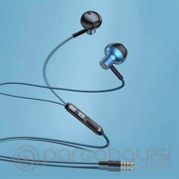 Baseus Encok H19 Handsfree 3.5mm Universal Mikrofonlu Kulaklık