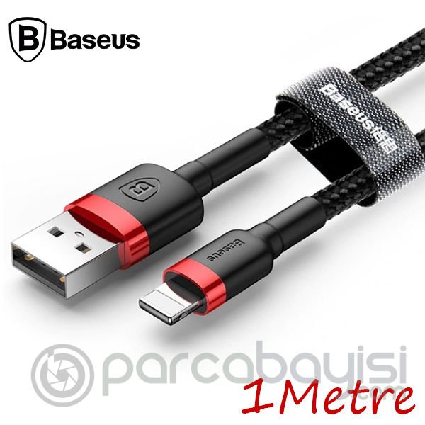 Baseus Cafule İPhone 14-13 12- 11 Usb Şarj Kablosu 1metre