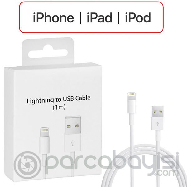 İPhone 13-12-11 XR XS 8-7 Lİghtİng 1metre Usb Şarj Kablosu