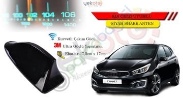 Kia Ceed Uyumlu Siyah Shark Anten Köpek Balığı Anten