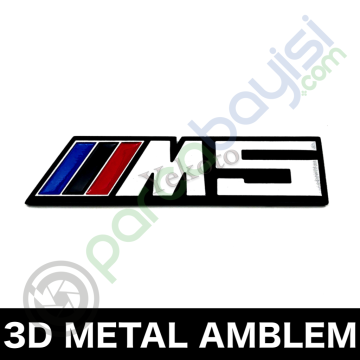 Bmw M5 Metal 3D Amblem Logo