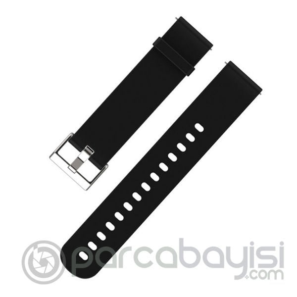 Mijobs Xiaomi Amazfit Bip 20mm Soft Silikon Kayış Kordon