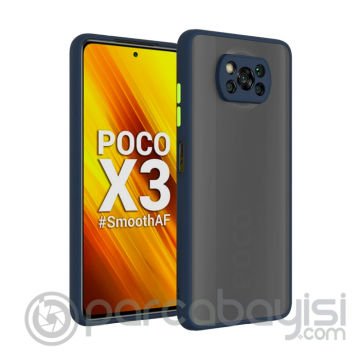 Xiaomi POCO X3 - POCO X3 Pro Kamera Korumalı Premium Silikon Kılıf