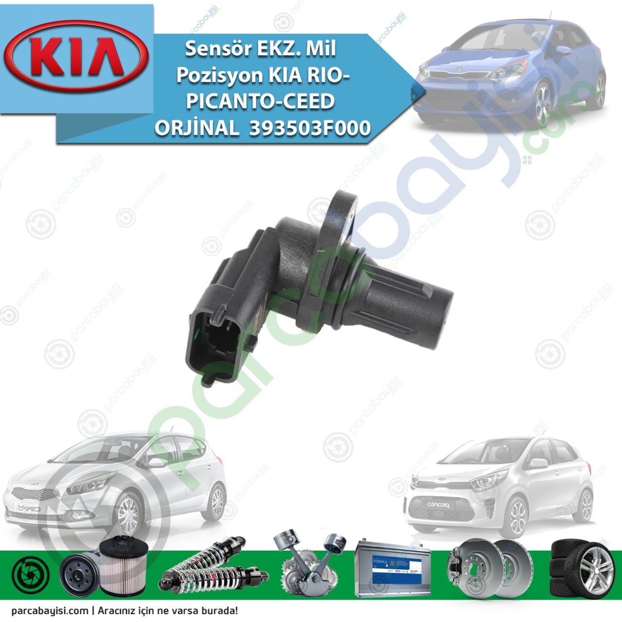 Sensör Ekz. Mil Pozisyon Kia Rio-Pıcanto-Ceed Orijinal | 393503F000