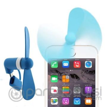 2in1 İPhone Ve Andoid Telefon Tabletler İçin Mini Vantilatör Fan