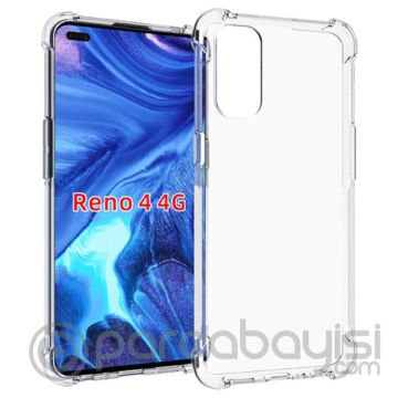 Oppo Reno 4 - 4G Anti-Drop Silikon Kılıf Shockproof kılıf