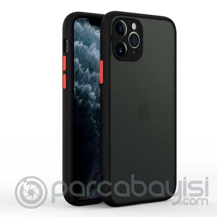 iPhone 11 Pro Max 6.5inç Kamera Korumalı Premium Silikon Kılıf