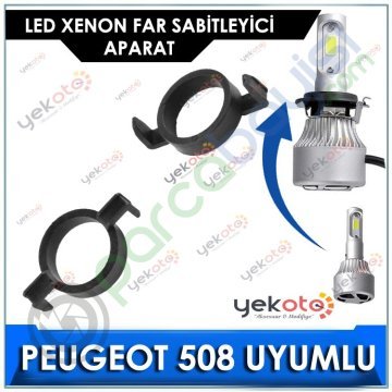 Peugeot 508 Led Xenon Far Bağlantı Soketi Sabitleyici Aparat 2 Adet Tk-7003