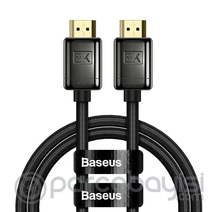 Baseus HD Series 8K HDMI to HDMI 2.1V HDMI 120hz Kablo 0.5 Metre
