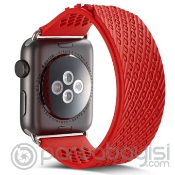 Ally Apple Watch 7-8 45mm 6-5-4 44mm Kordon Kayış Camyse Premium Soft 3-2-1 42mm