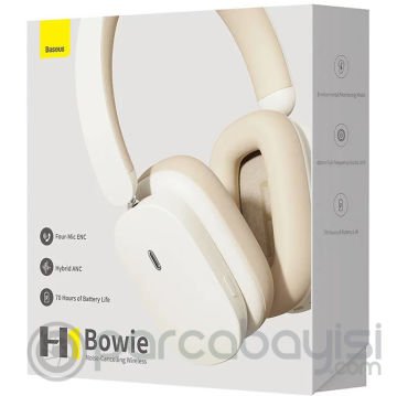 Baseus Bowie H1 Gürültü Önleyici Bluetooth Kablosuz Kulaklık