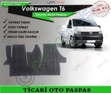 Volkswagen Transporter T6 Uyumlu Ticari Oto Paspas