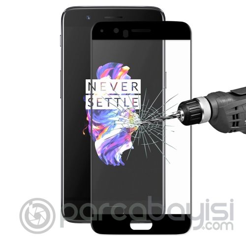 Oneplus 5 Full Kaplama Kırılmaz Cam Ekran Koruyucu