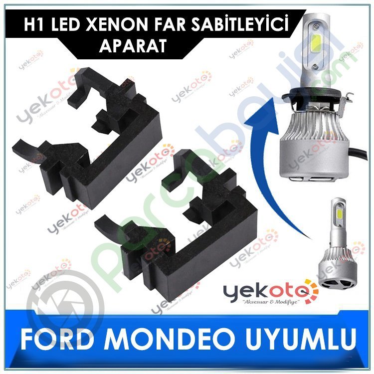 Ford Mondeo H1 Led Xenon Far Bağlantı Soketi Sabitleyici Aparat 2 Adet Tk-115